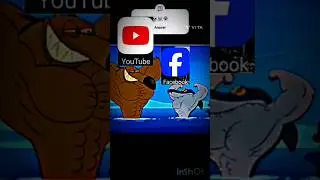 YouTube  vs  Facebook, ⚔️☠️☠️☠️☠️#subscribe #shorts #shorts