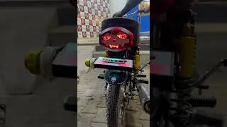 Electric Turnable Number Plate for Bikes | AutoZ.pk