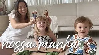 NOSSA ROTINA DA MANHÃ | FILHOS, TRABALHO, ALIMENTAÇÃO por Juliana Goes