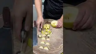 How to Cut an apple in Beautiful Shape
