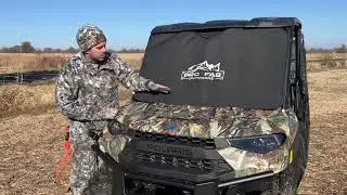 ProFab Windshield Cover: watch for updated review Custom Cover Polaris Ranger XP1000