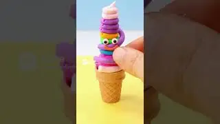 Clay Letter S 🍦 | Soft Serve Ice Cream | ABC for Kids