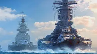 A Fine Example of Battleship Positioning | World of Warships: Legends