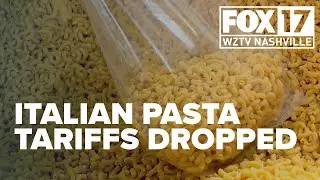 U.S. drops proposed tariff hike on Italian pasta