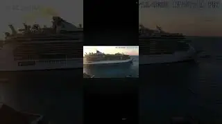 harmony of the seas and independence of the seas horn battle in cozmuel part 2