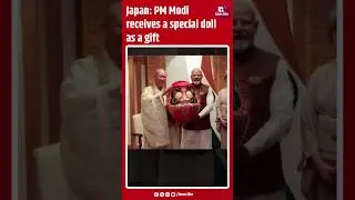Japan: PM Modi receives a special doll as a gift