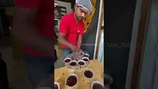 Full Making Of Choco lava 😍#chocolava #chocolate #domino #ytshorts #viral #shorts #yt #trending
