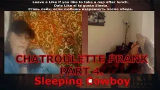 4 Girls React To Sleeping Cowboy Funny Prank Video