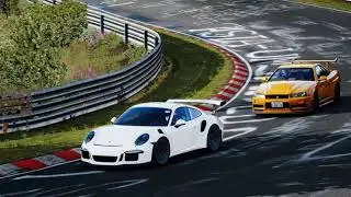Nürburgring Nordschleife Touristenfahrten #1 - Highlights, Crashes, Drifts & Slides | Assetto Corsa