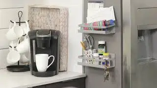Henning Lee Set of 2 Multi-Purpose Magnetic Shelf Organizers on QVC