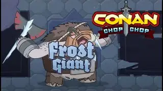 Conan Chop Chop - Beating Boss Frost Giant - PS4