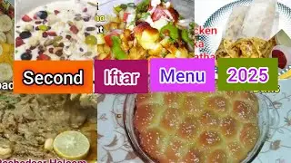 Second Iftar Complete Menu Recipes 2025 | 2nd Iftar Menu Ideas By Kitchen With Najda
