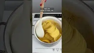 Throw the chips into boiling water - a trick that few people know