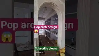 Modern POP Arch Design 😱 | Living Room POP Arch Latest Design 2026 #arch #design #diy