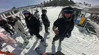 Snow Session #7 1-25-26 Big Bear Mountain Resort ASMR No Music