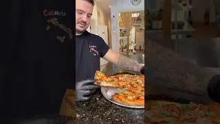 Calabrian chili peppers on a pizza 🥵