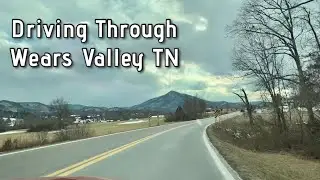 Driving through Wears Valley TN  Peaceful ASMR