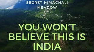 Epic FPV Drone Journey: Soaring Through a Lush Green Valley Near Manali.