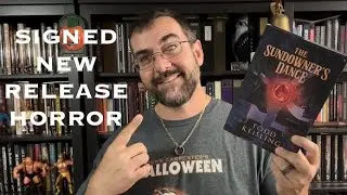 The Sundowner&rsquo;s Dance Signed Book Unboxing Todd Keisling Shortwave Publishing Horror Book Collection
