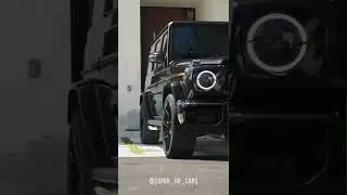 MERCEDES-BENZ   G-CLASS , REPLICA CAR , CAR SHOW , SUPER BLACK 👑