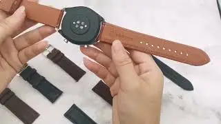 Genuine Huawei Watch 22mm Leather Band Strap with Quick Release Pin