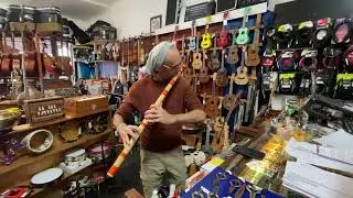 BANSURI FLUTE - DHOTRE FLUTES - BASS  D - Son of Drum