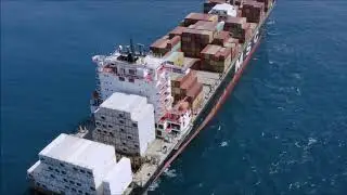 General Cargo Ship - MSC Carouge Medeira at sea