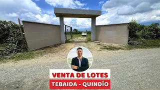 VENTA DE ESPECTACULARES LOTES EN TEBAIDA, QUIND&Iacute;O, COLOMBIA