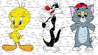 Tweety & Sylvester & Tom Puzzle Games