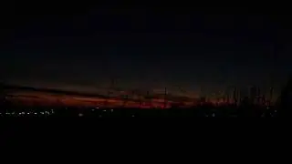 ok sunset time-lapse (broken arrow, oklahoma)