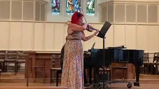 John Williams: Three Pieces from Schindler&rsquo;s List - Wendy Rios, Violin; Joseph Carvalho, Piano