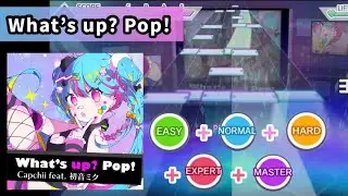 【Project Sekai】If the chart of ALL DIFFICULTY in What’s up? Pop! are dropped?
