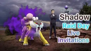 Shadow Raid Day is here!! Get your raikou registered today guys#pokemongo#live#stream