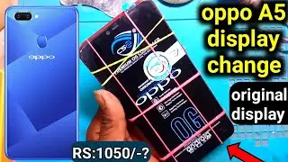 oppo a5 display change | oppo a5 display problem | oppo a5 original display price @Rukyapravinofficialvlog