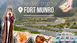 How to escape to nature | a day at Fort Munro | a hill station | History, views and fun with family!