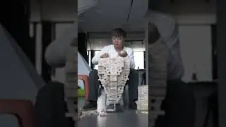 Amazing stacking of JENGA blocks