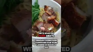 Ncek Legenda Hongkong Noodles with Roasted Pork Meats #micstanleyproduction #food #nceklegenda