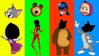 Wrong eyes 👀 Masha and tom and Boshaip box women and Bear