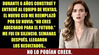 El Nuevo CEO Me Despidió Para Contratar a Su Novia Tras Yo Construir Todo el Departamento de Venta