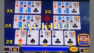 The Ultimate X HANDPAY!#videopoker #casino #gambling #lasvegas #jackpot 
