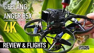 LONG FLIGHT TIME CINEWHOOP! - Geelang Anger 85X 4K - FULL REVIEW & FLIGHTS