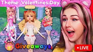 ONLY Buying VALENTINES DAY Themes For The UPDATE & Giving Away GAMEPASSES! | ROBLOX Dress to Impress