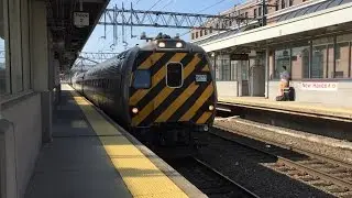 Amtrak HD 60fps: GE P42DC 104 Shoves Springfield Shuttle Train 460 Out of New Haven Union (9/11/16)