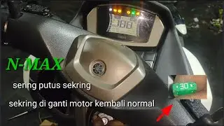 Penyebab sering putus sekring 30 ampere pada motor yamaha N-max keyles