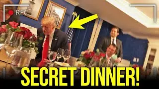 Trump's SECRET Ghislaine Dinner has COVER BLOWN!