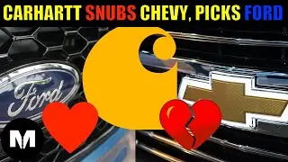 Компания Carhartt разорвала отношения с Chevrolet и выбрала Ford в качестве нового партнера.