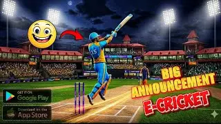 🔴E-cricket BIG ANNOUNCEMENT😱And Release Date Confirmed💯 தமிழ்
