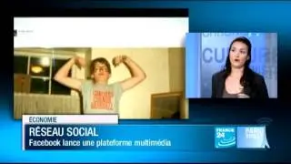 FRANCE 24 Economic News - Facebook launches 