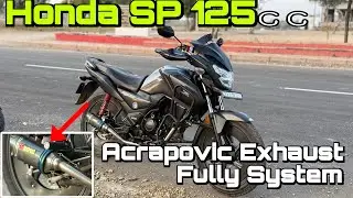 Akrapovic Exhaust Fully System. Sp Honda 125cc. #fully #system #honda #exhaust #akrapovic #sound 