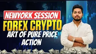 LIVE FOREX ANALYSIS | NYC SESSION | GOLD / BTC | FOREX HINDI | JAN 14 | DAY 08 | VertexFx Trader